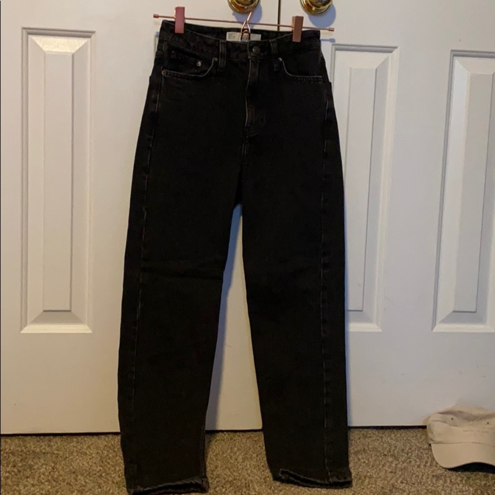 Topshop mom jeans